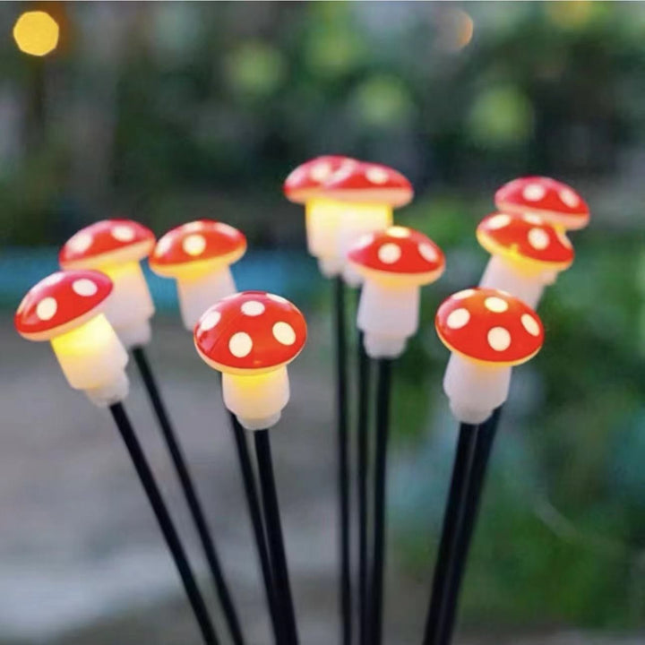 Solarbetriebene Dekorative Pilz Gartenlichter
