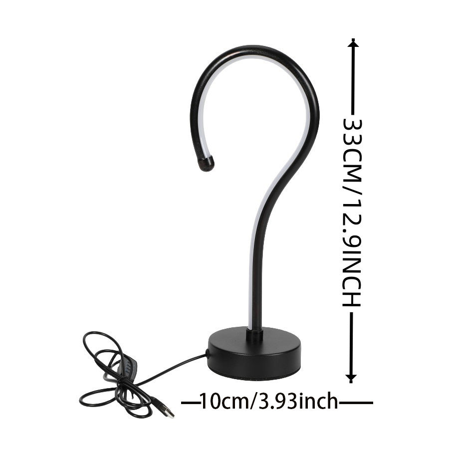 Zeitgenössische Fragezeichen Schreibtischlampe
