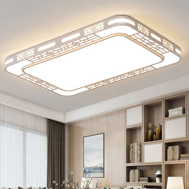 Zeitgenössische Flush-Mount-Deckenleuchte