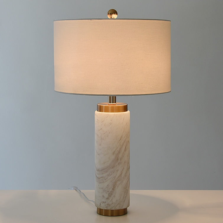 Moderne Marmor Basis Tischlampe