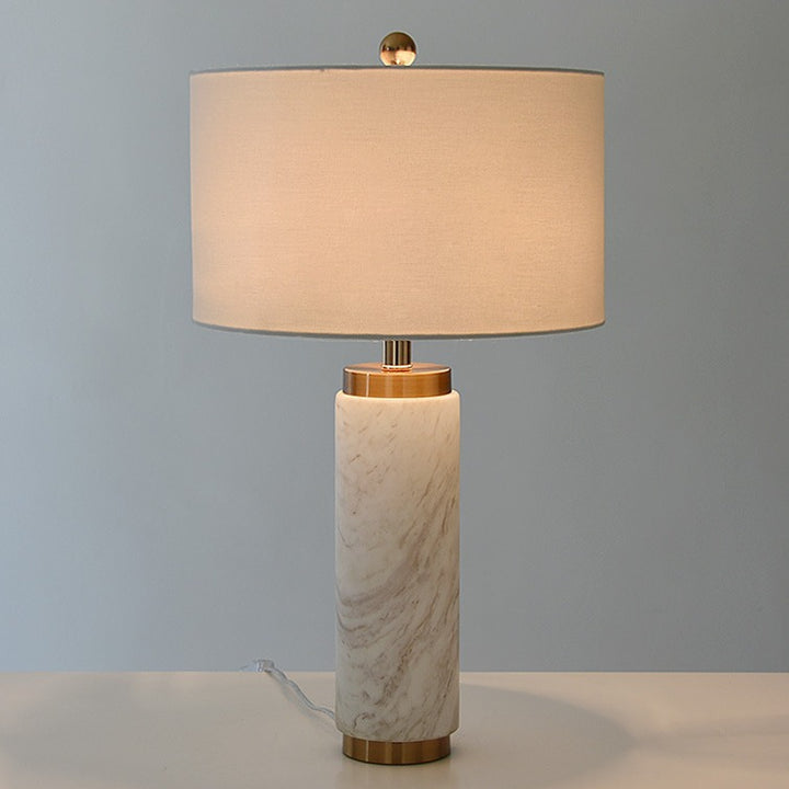 Moderne Marmor Basis Tischlampe