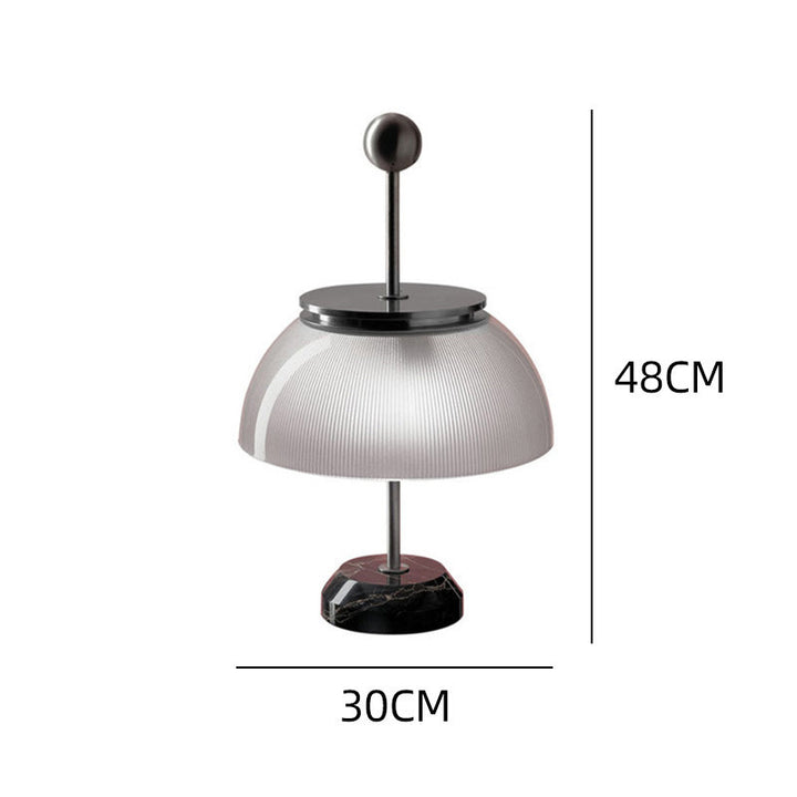 Elegante gefaltete Schirm Tischlampe