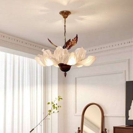Elegante florale Pendelleuchte