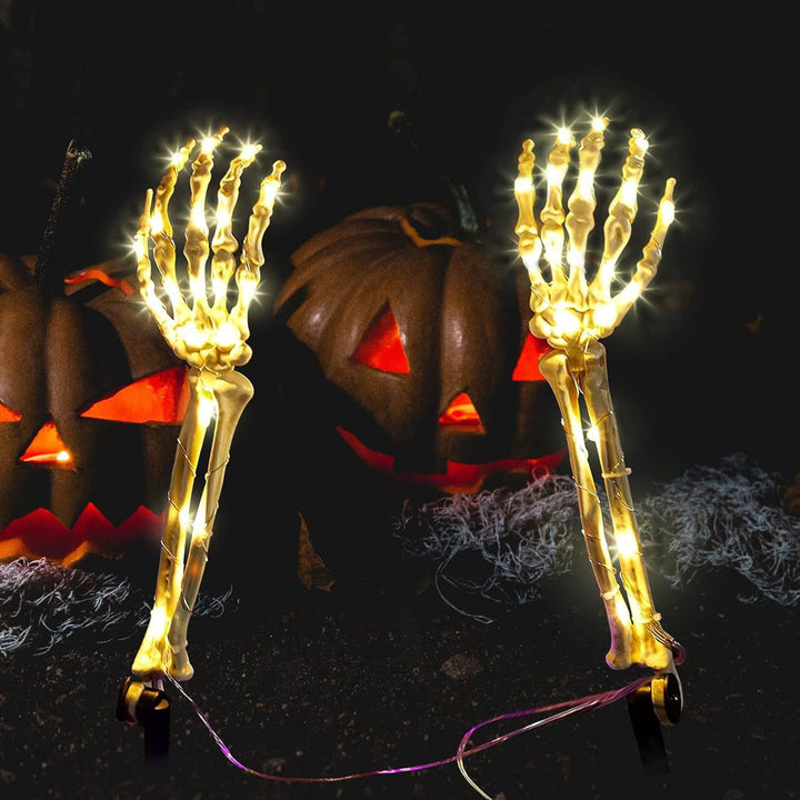 Skeletthand LED Dekorationslichter