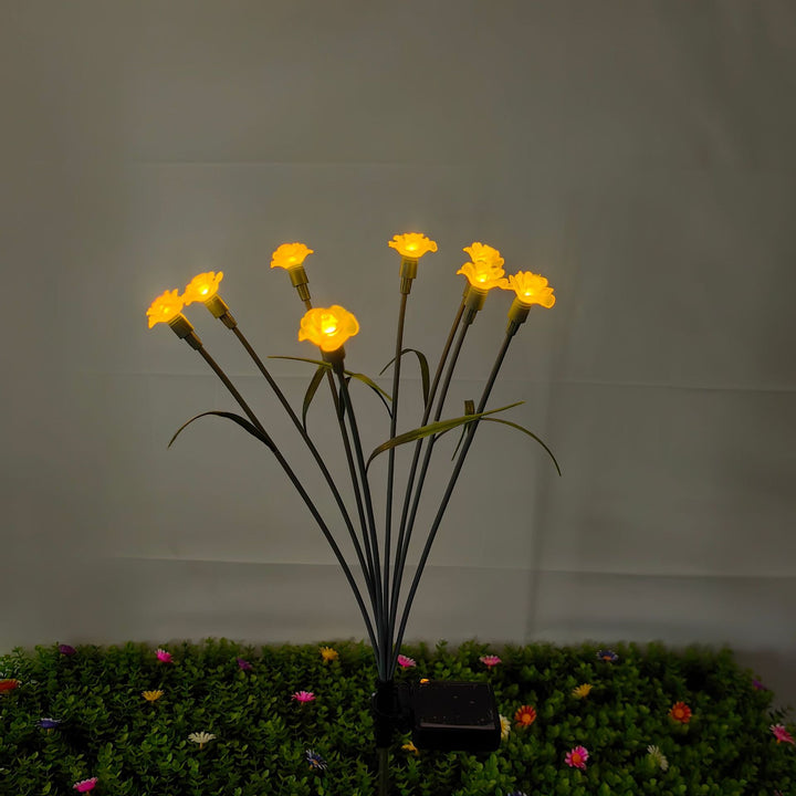 Solarbetriebene dekorative Blumenlichter
