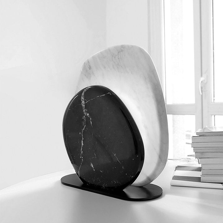 Abstrakte Marmor Dekorative Tischlampe