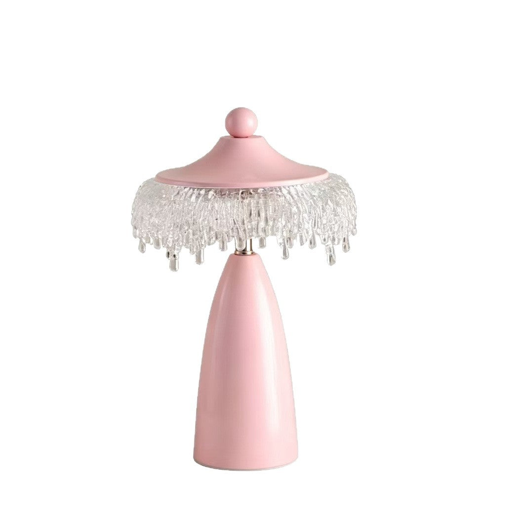 Elegante Kristall Tischlampe  1790694878