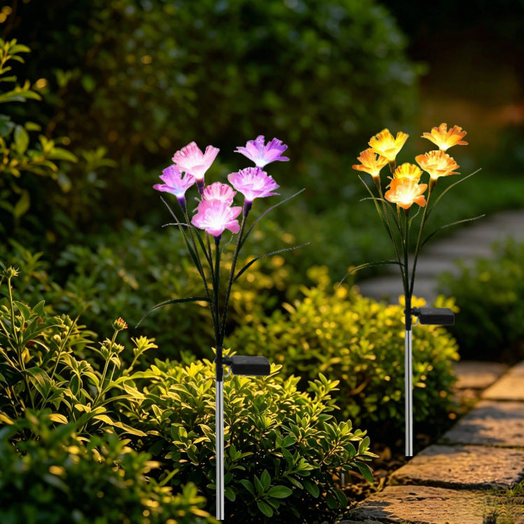 Dekorative LED Flora Gartensteckerlichter