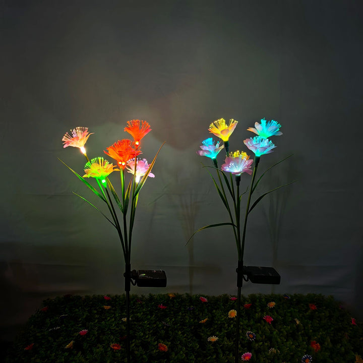 Dekorative LED Flora Gartensteckerlichter