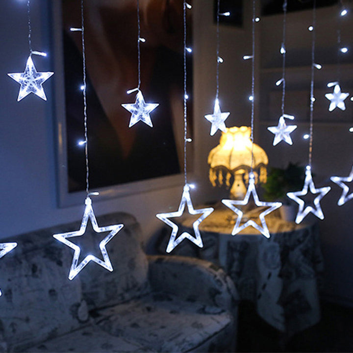 Sternförmige LED-Lichterkette