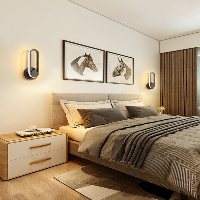 Moderne Clip-On Wandlampe