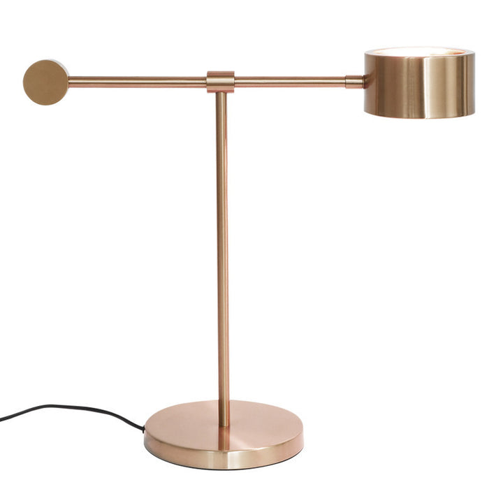 Verstellbare Messing-Tischlampe