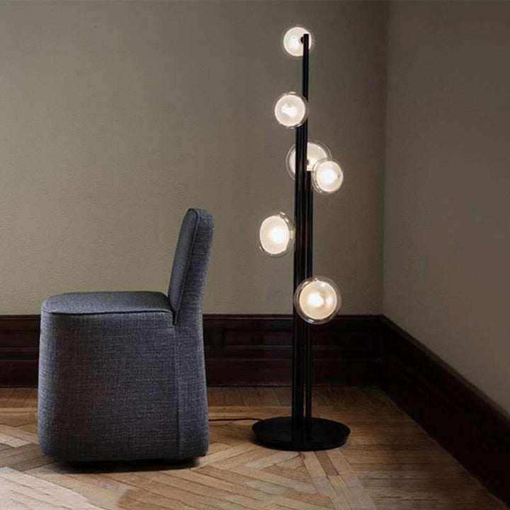 Moderne abstrakte Skulptur Stehlampe