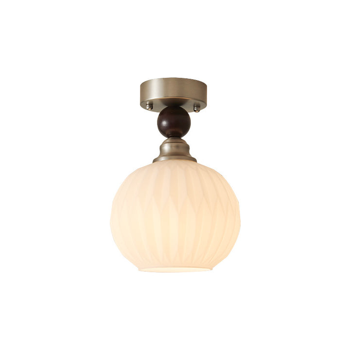 Elegante Globus Pendelleuchte