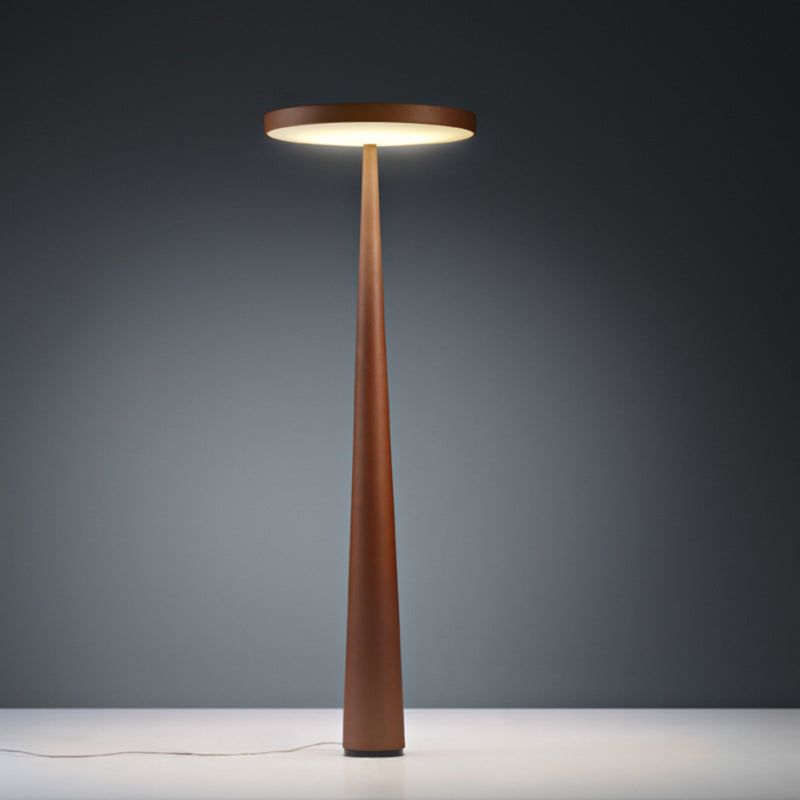Moderne Minimalistische Stehlampe mit Integriertem Tisch
