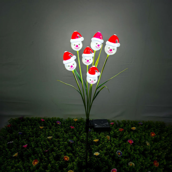 Dekorativer LED Santa Claus Gartenstecklicht