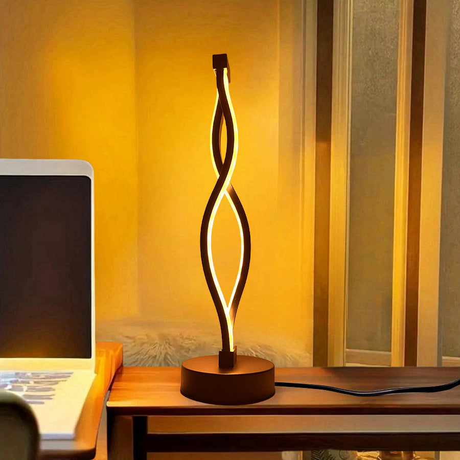 Verdrehte LED Akzentlampe
