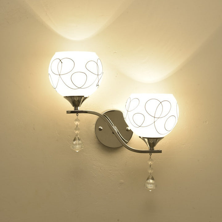 Moderne Elegante Doppel-Glühbirnen-Wandleuchte