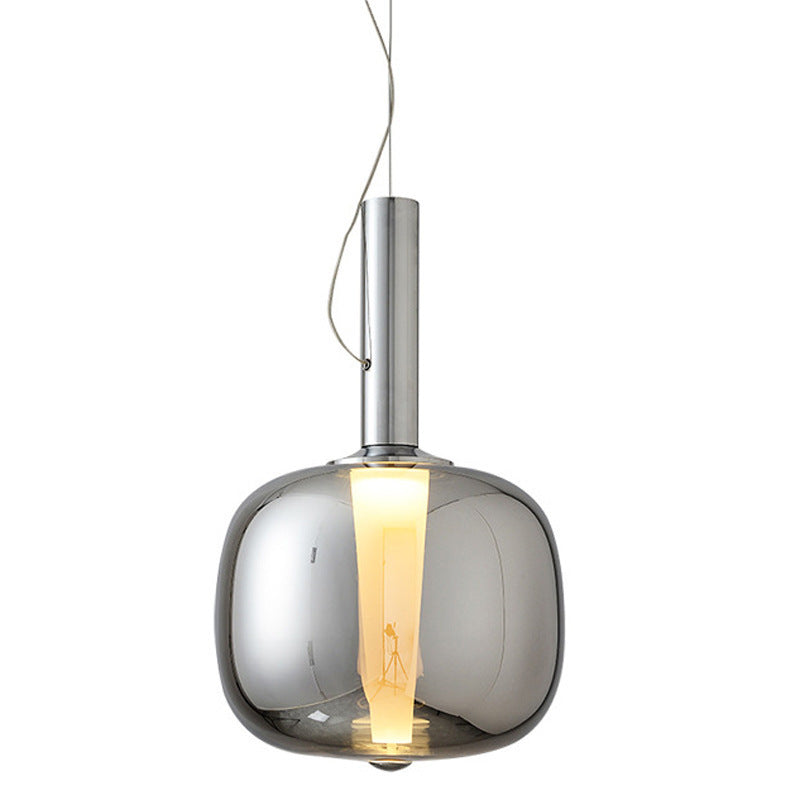 Moderner Minimalistischer Stehlampe mit Transparenter Basis
