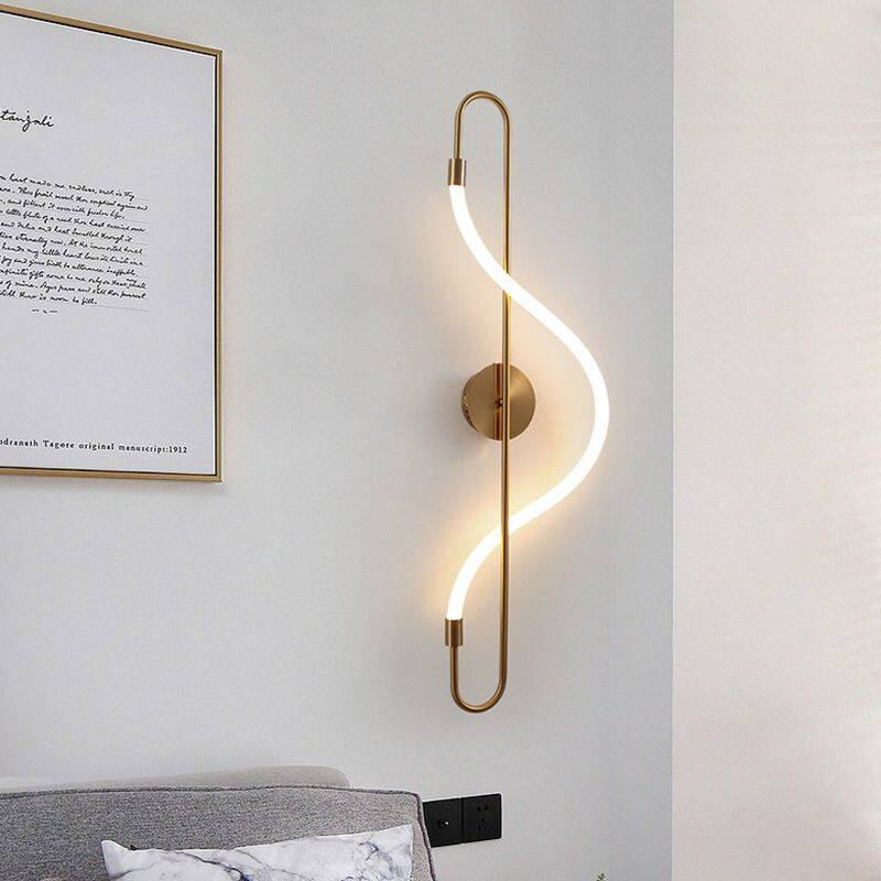 Künstlerische LED Wandleuchte