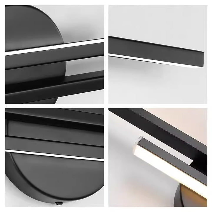 Moderne LED Wandleuchtenarmatur
