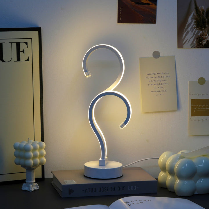 Gebogene LED Schreibtischlampe