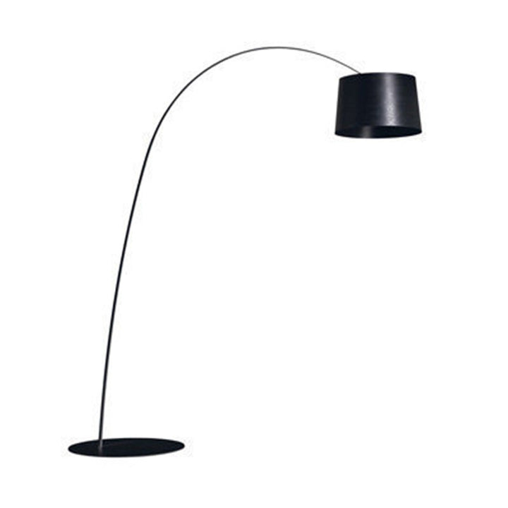 Moderne gebogene Stehlampe