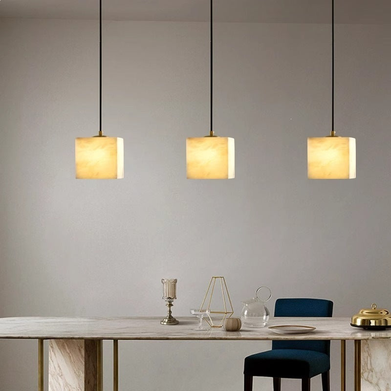 Moderne Minimalistische Würfeld Pendant Licht