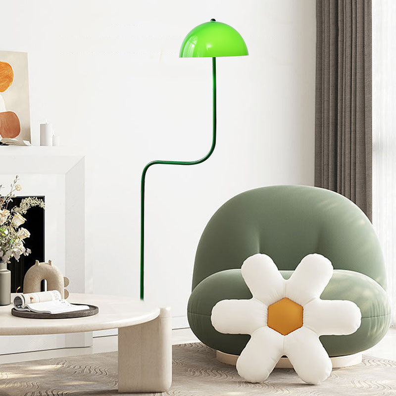 Kurvige moderne Stehlampe