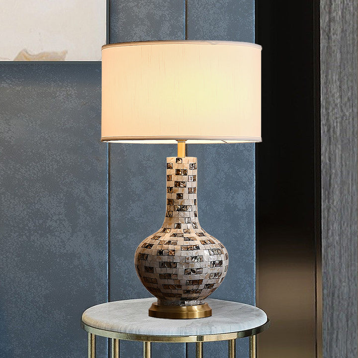 Künstlerische Mosaik Tischlampe