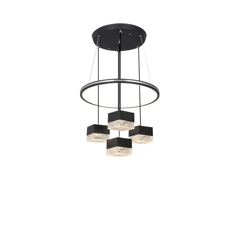 Moderne geometrische Pendelleuchte