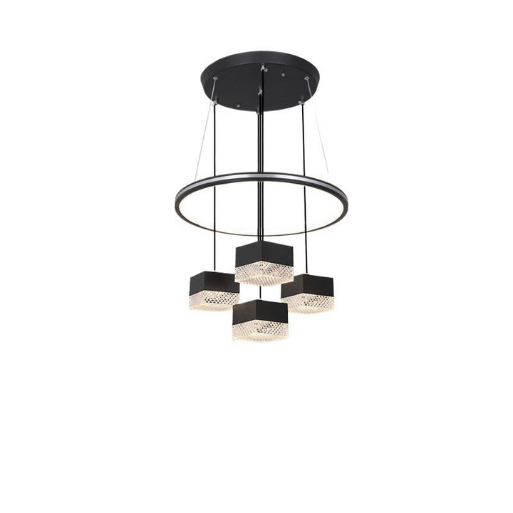Moderne geometrische Pendelleuchte