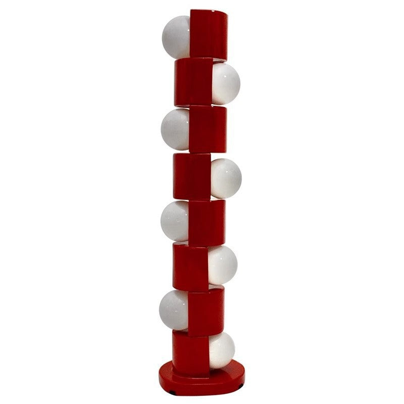 Skulpturale Stehlampe mit elegantem Globusdesign