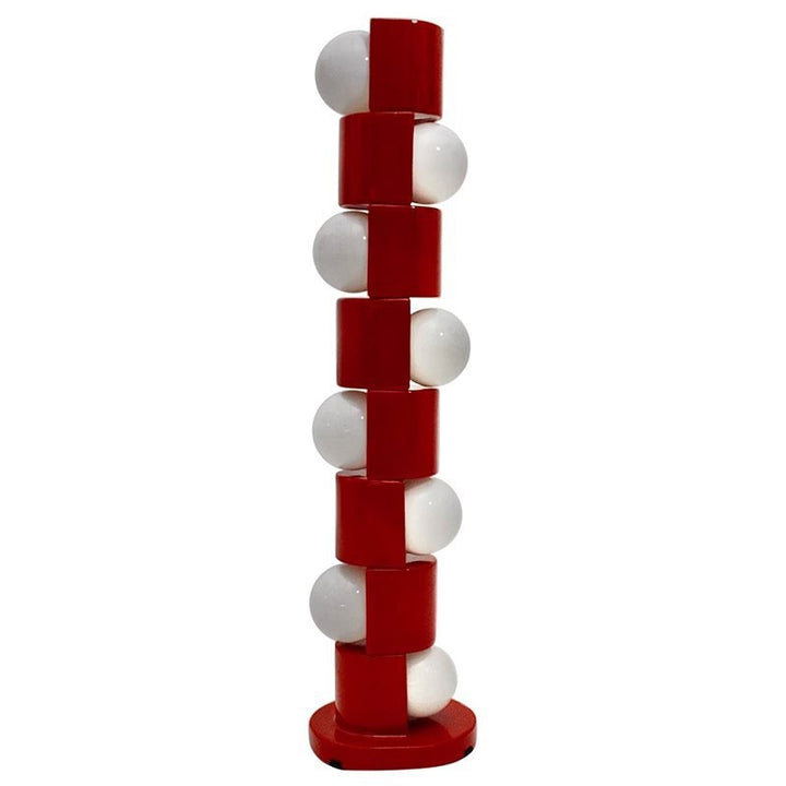 Skulpturale Stehlampe mit elegantem Globusdesign