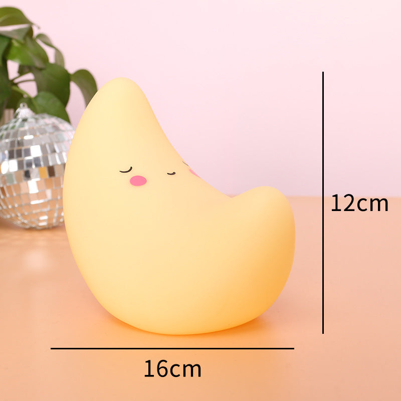 Silikon Soft-Touch LED Einhorn Nachtlicht Tischlampe