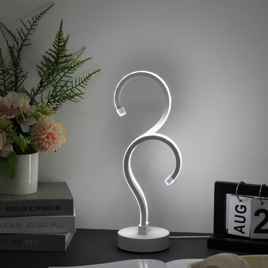 Gebogene LED Schreibtischlampe