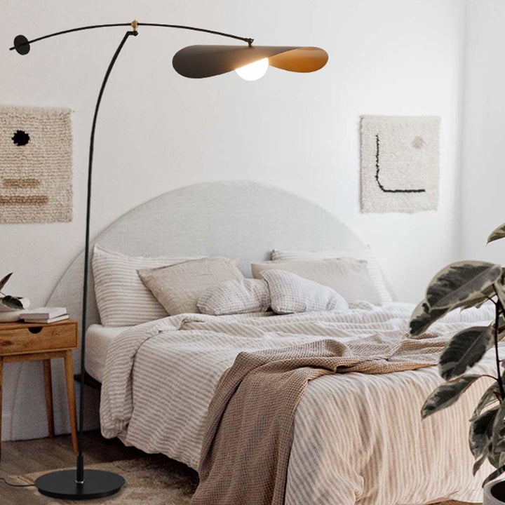 Moderne Bogen Stehlampe mit verstellbarer Höhe