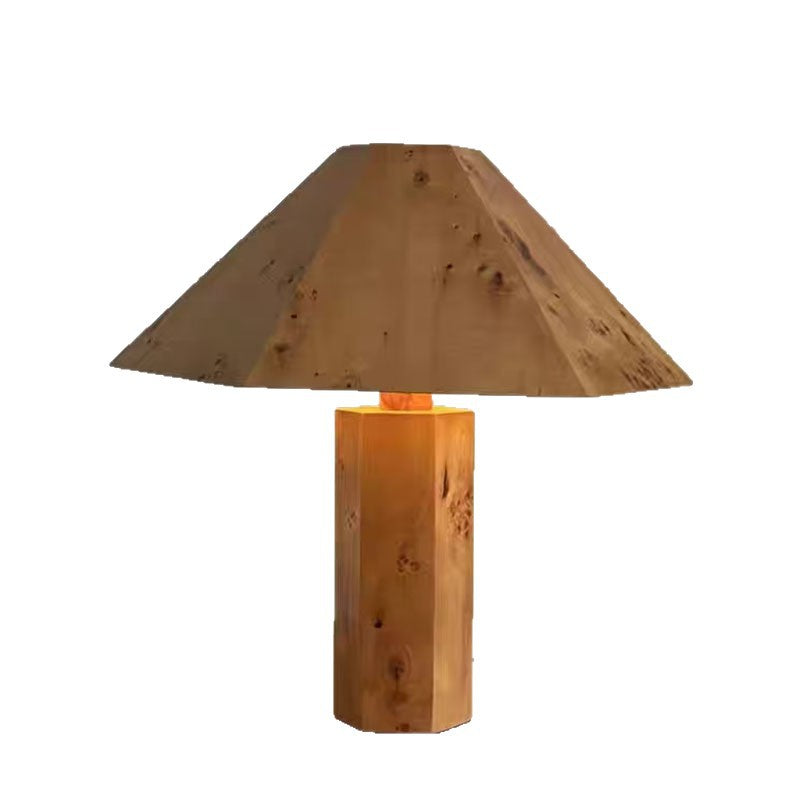 Moderne Holz Tischlampe