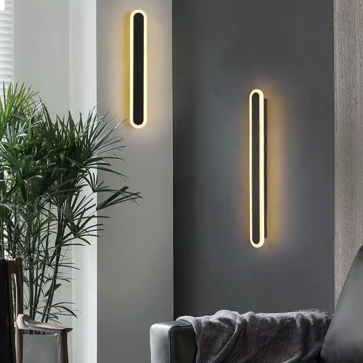 Moderne LED-Wandleuchte