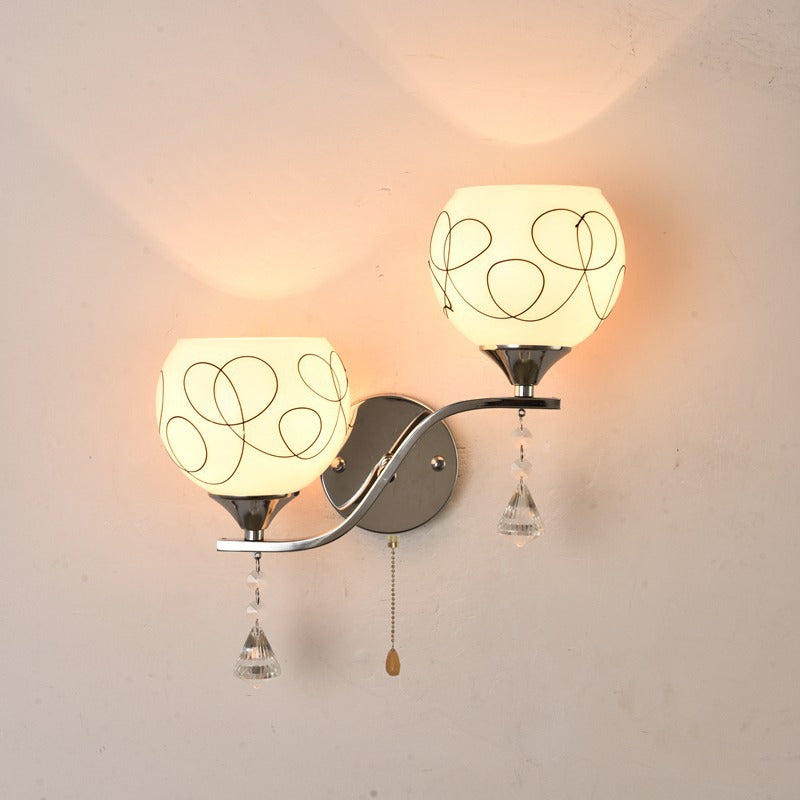 Moderne Elegante Doppel-Glühbirnen-Wandleuchte