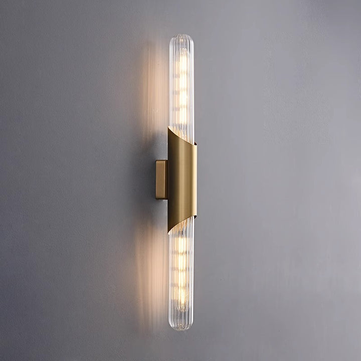 Elegante industrielle Wandlichtarmatur