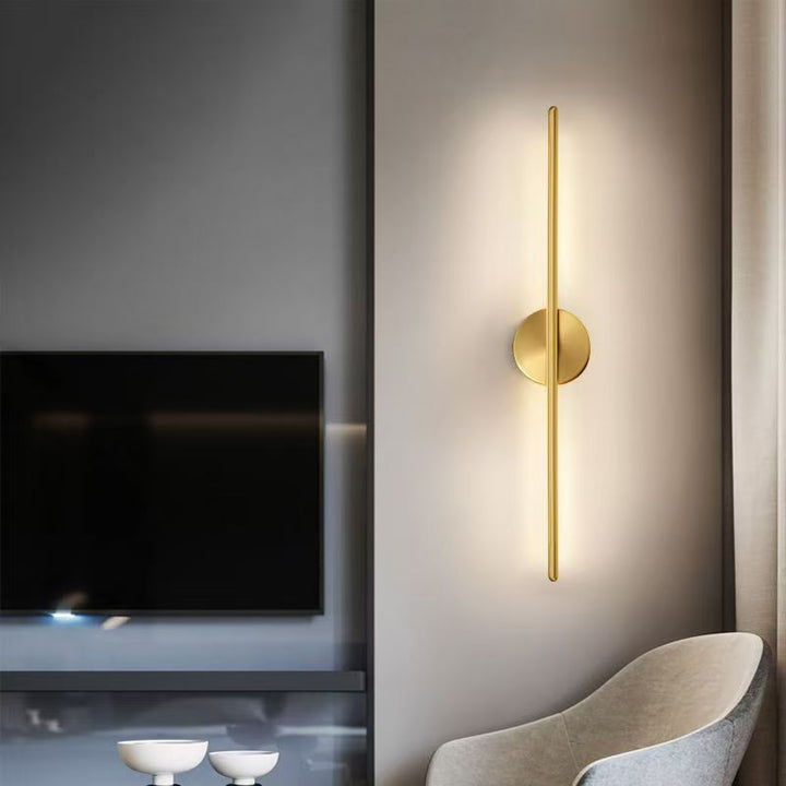 Moderner minimalistischer wandmontierter LED-Licht