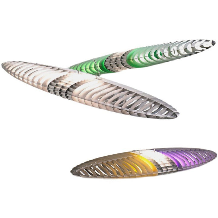 Elegante abstrakte LED-Kronleuchter