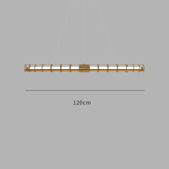 Moderne lineare Pendelleuchte