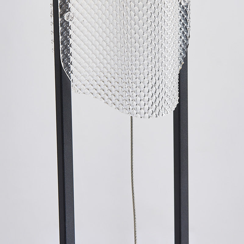 Minimalistische hohe Stehlampe mit einstellbarer Helligkeit