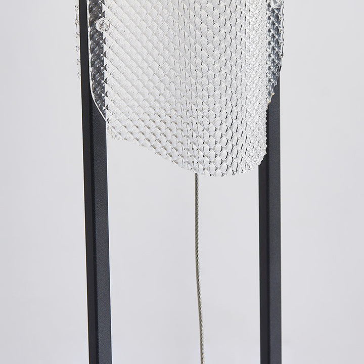 Minimalistische hohe Stehlampe mit einstellbarer Helligkeit