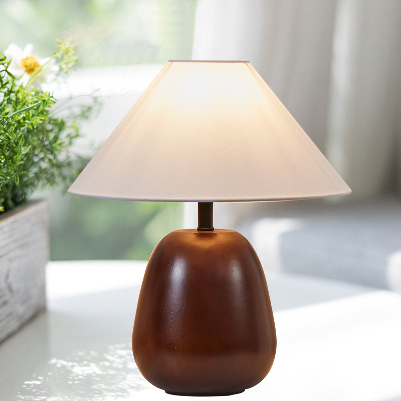 Stylische Keramik Tischlampe