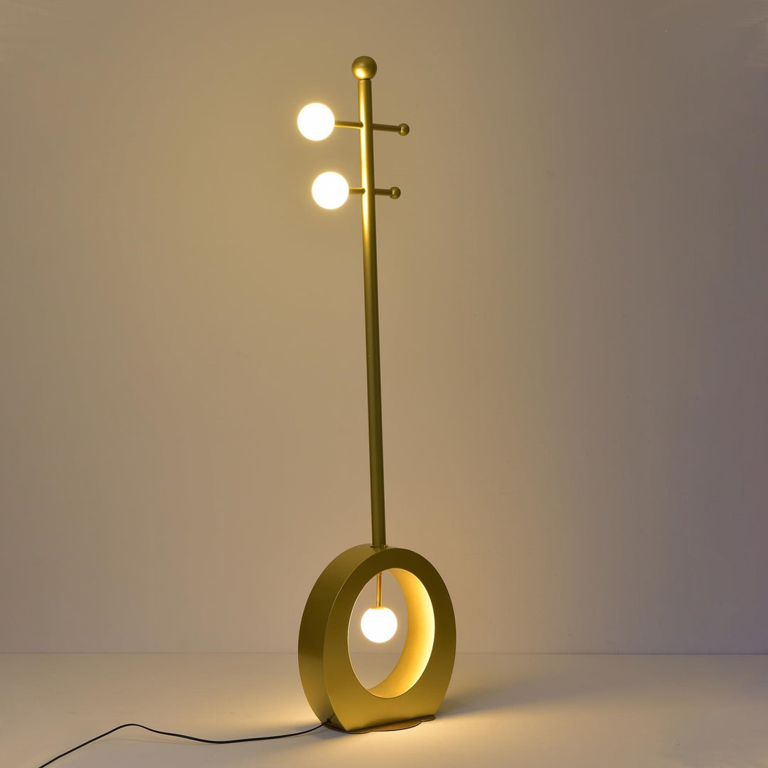 Zeitgenössische Kreis-Stehlampe