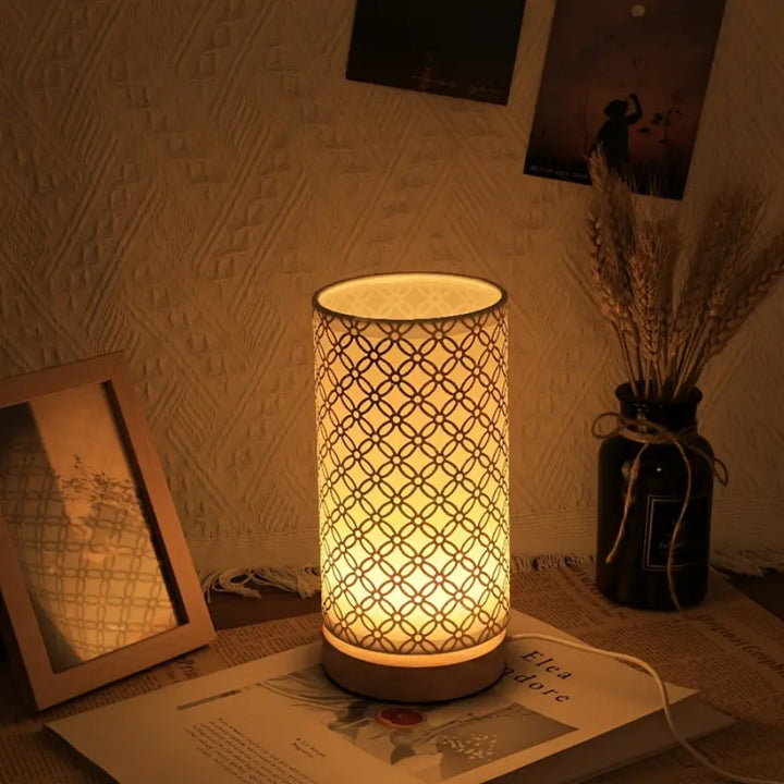 Moderne geometrische Tischlampe