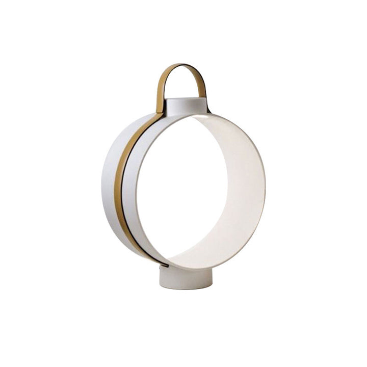Moderne Kreisförmige Tragbare Tischlampe
